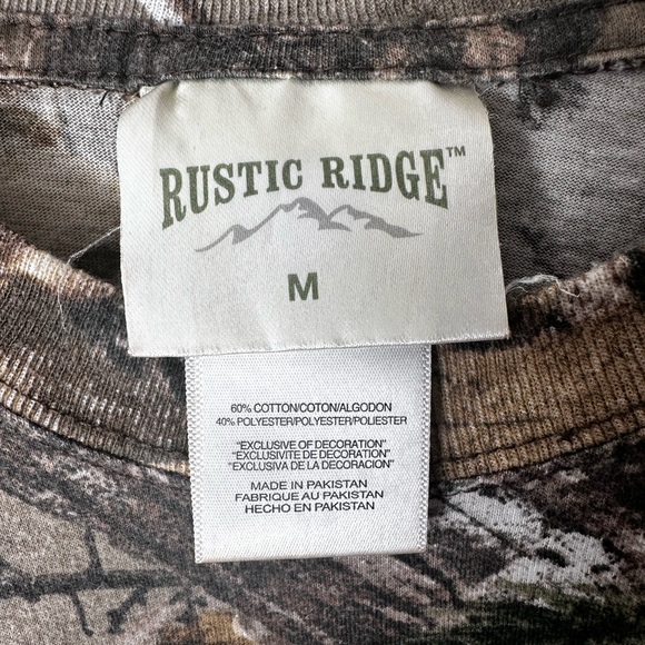 vintage • 90s real tree camo shirt long sleeve rustic ridge realtree camouflage - Picture 2 of 4